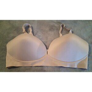Bali 3460 Comfort Soft Touch Wireless T-Shirt Bra Lightly Lined Womens 3XL Beige